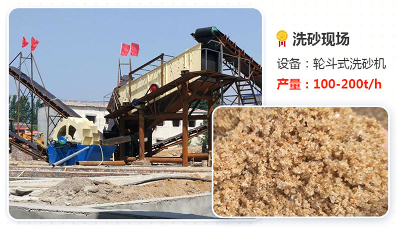 輪式洗砂機產(chǎn)量高、效果好